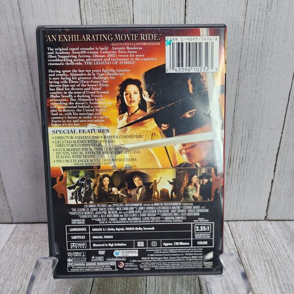 The Legend Of Zorro DVD 2005 - Widescreen Special Edition - Picture 4 of 5
